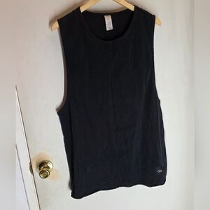 ALO Yoga Black Tank Top